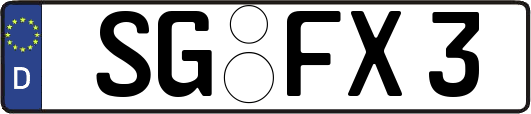 SG-FX3