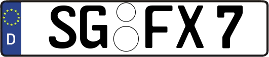SG-FX7