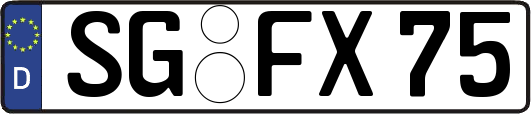 SG-FX75