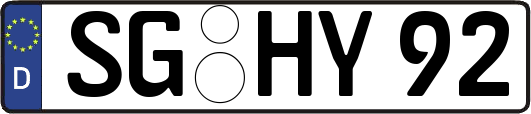 SG-HY92