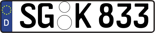 SG-K833