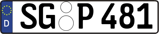SG-P481