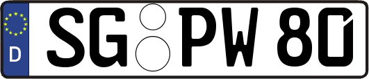 SG-PW80