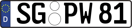 SG-PW81