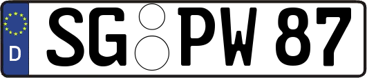 SG-PW87