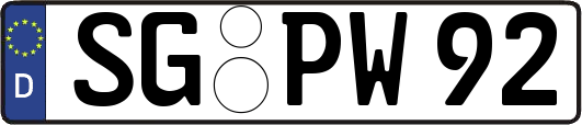 SG-PW92