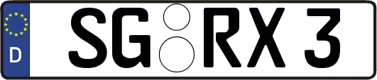SG-RX3