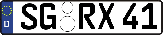 SG-RX41