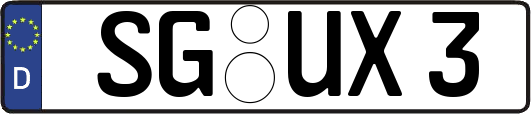 SG-UX3