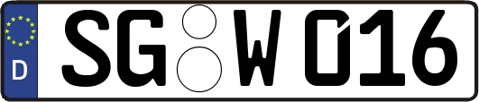 SG-W016