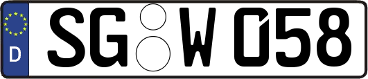SG-W058