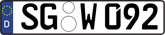 SG-W092