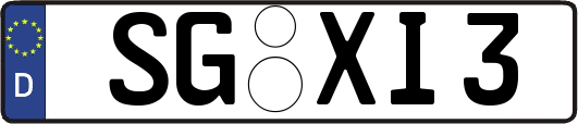 SG-XI3