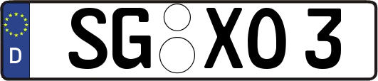 SG-XO3