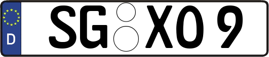 SG-XO9