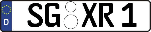 SG-XR1