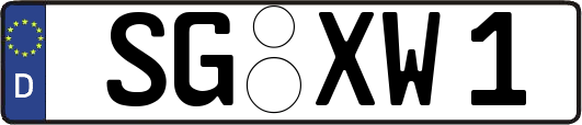 SG-XW1