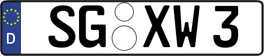 SG-XW3