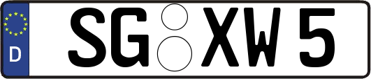 SG-XW5