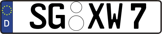 SG-XW7