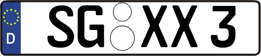 SG-XX3