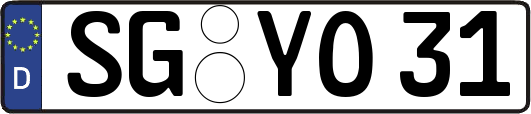 SG-YO31