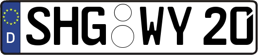 SHG-WY20