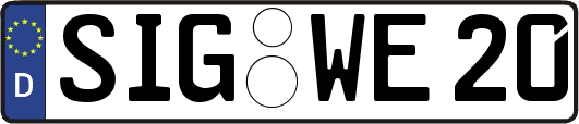 SIG-WE20