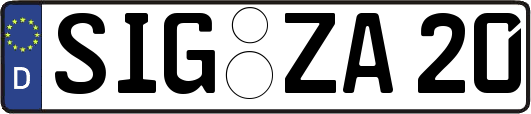 SIG-ZA20