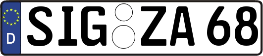 SIG-ZA68