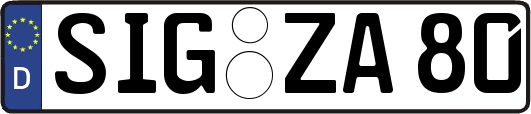 SIG-ZA80