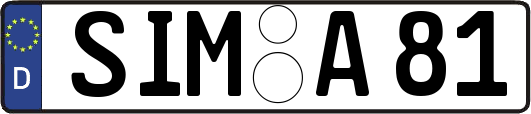 SIM-A81