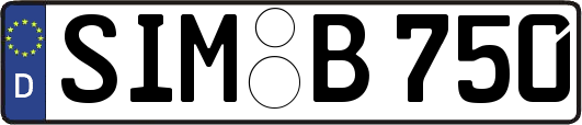 SIM-B750