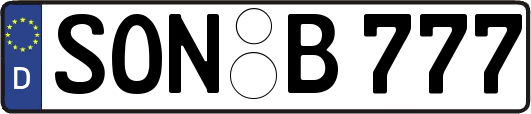 SON-B777
