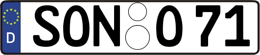 SON-O71