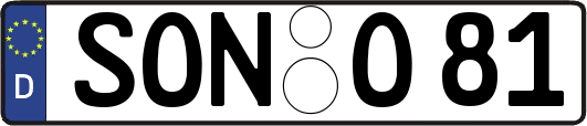 SON-O81