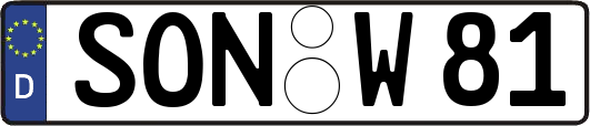SON-W81