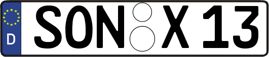 SON-X13
