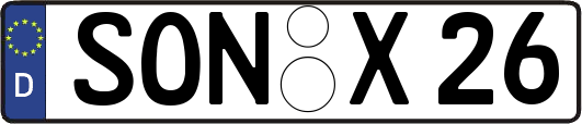 SON-X26