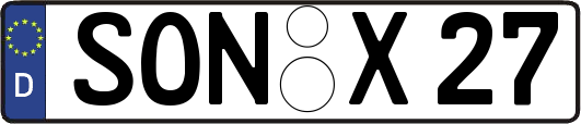 SON-X27