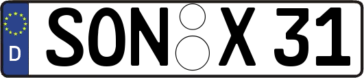 SON-X31