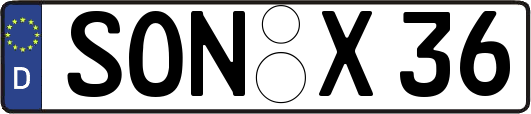 SON-X36