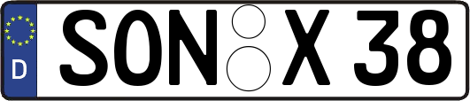 SON-X38