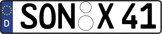 SON-X41