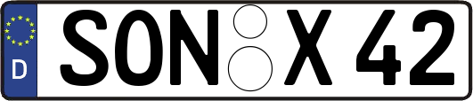 SON-X42