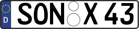SON-X43