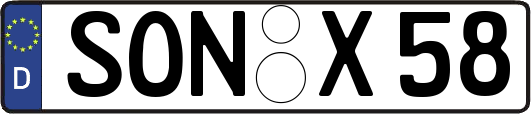 SON-X58