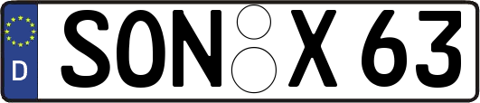 SON-X63