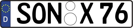 SON-X76
