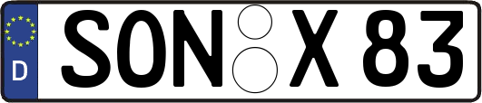 SON-X83